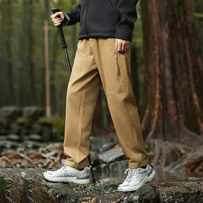 Jeep Cargo Pants For Fall And Winter Unisex-11