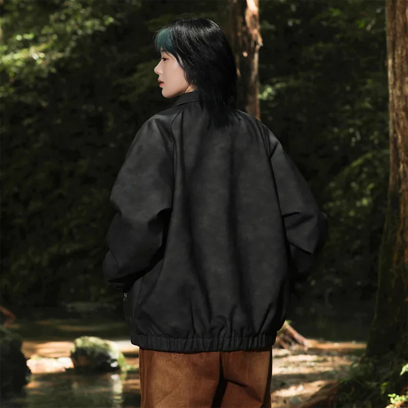 Jeep Leather Jacket Fall And Winter Unisex-21