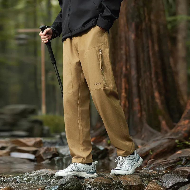 Jeep Cargo Pants For Fall And Winter Unisex-13