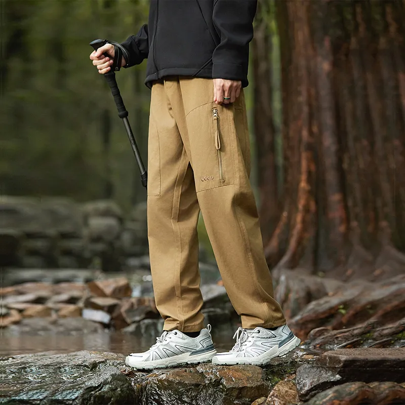 Jeep Cargo Pants For Fall And Winter Unisex-15