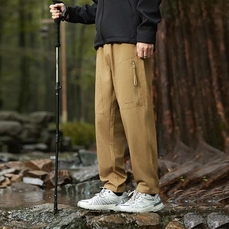Jeep Cargo Pants For Fall And Winter Unisex-10