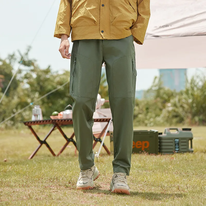 Jeep Cargo Pants For Fall And Winter Unisex-2