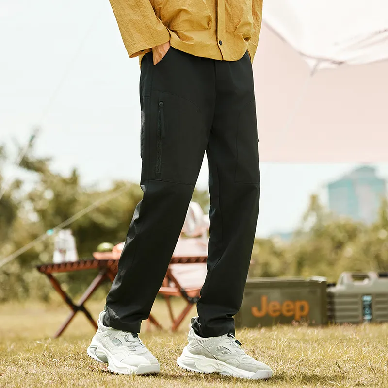 Jeep Cargo Pants For Fall And Winter Unisex-23