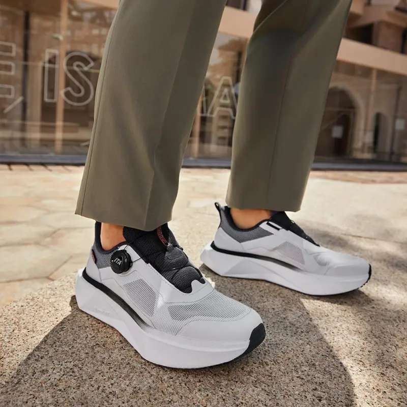 Kappa Running Shoes Men's White Blue-1