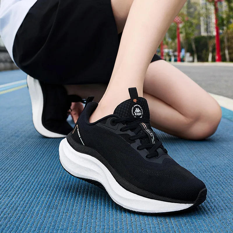 Kappa Low Top Training Running Shoes Unisex Black-1