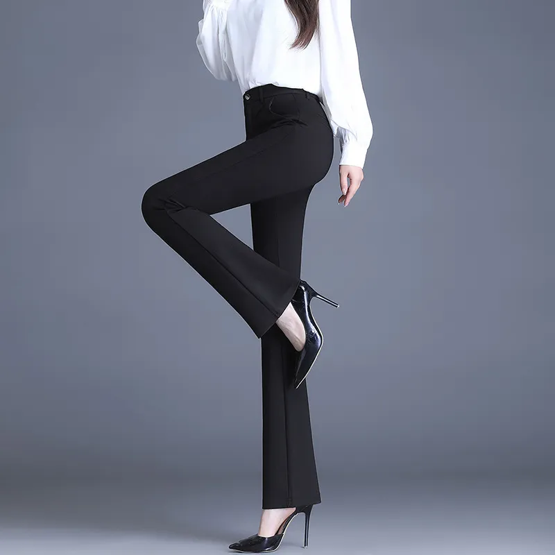 Oudifu Suit Trouser Women's Black-2