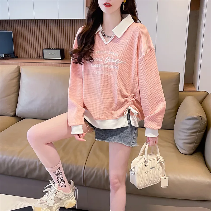 Oudifu Sweatshirts Women's-3