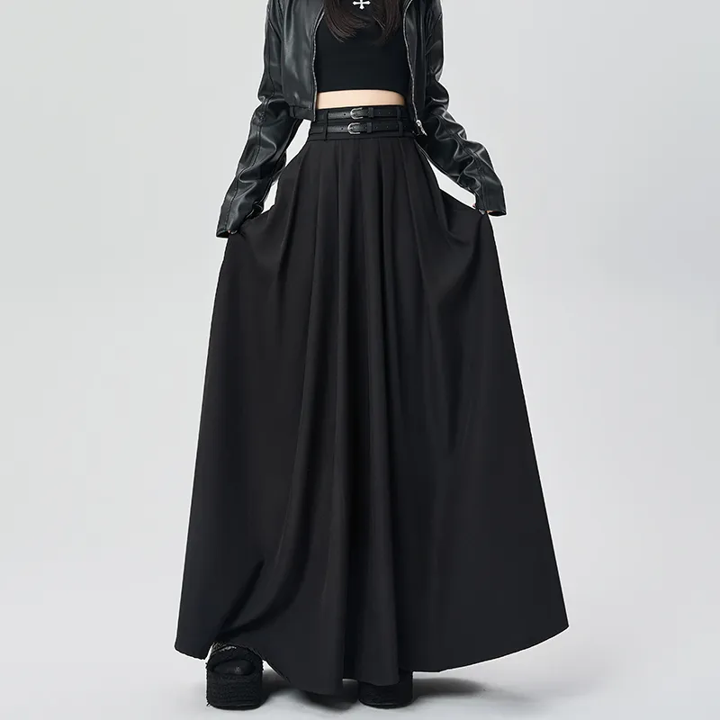 Pa33word Casual Style Long Skirt Women's-1
