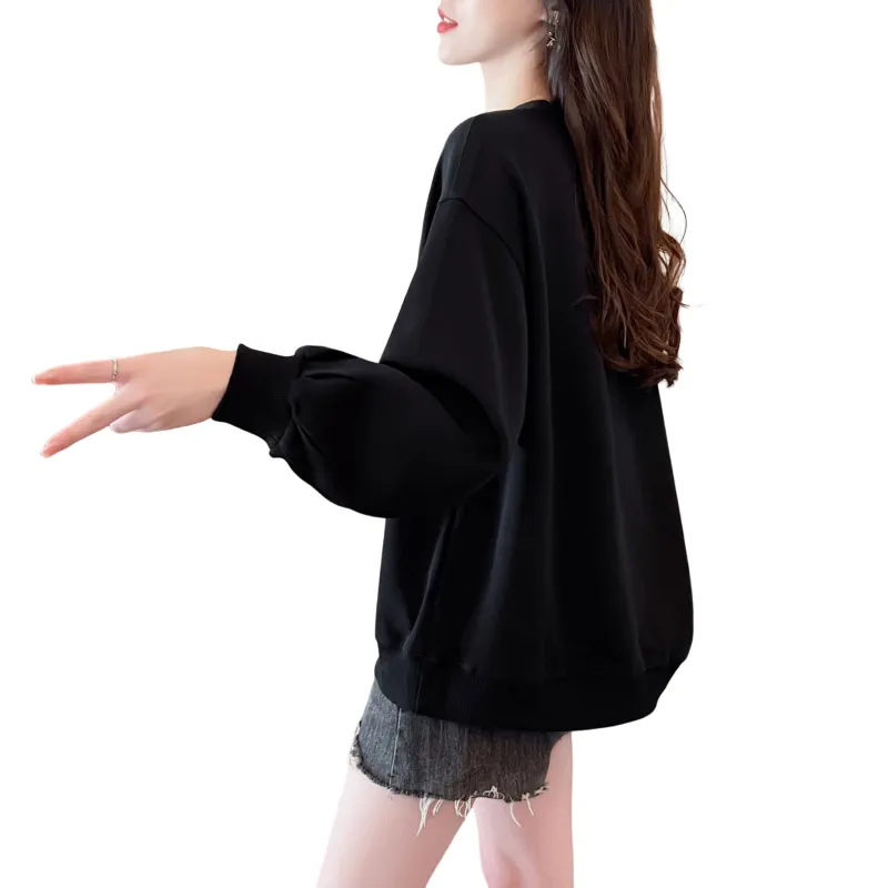 Oudifu Sweatshirts Women's-1
