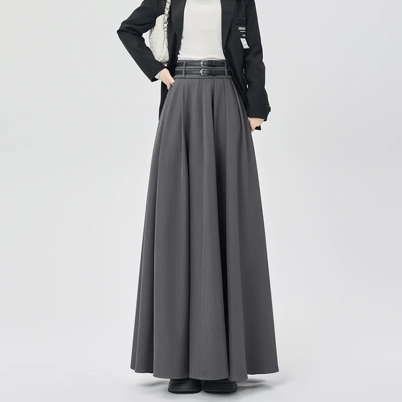 Pa33word Casual Style Long Skirt Women's-5