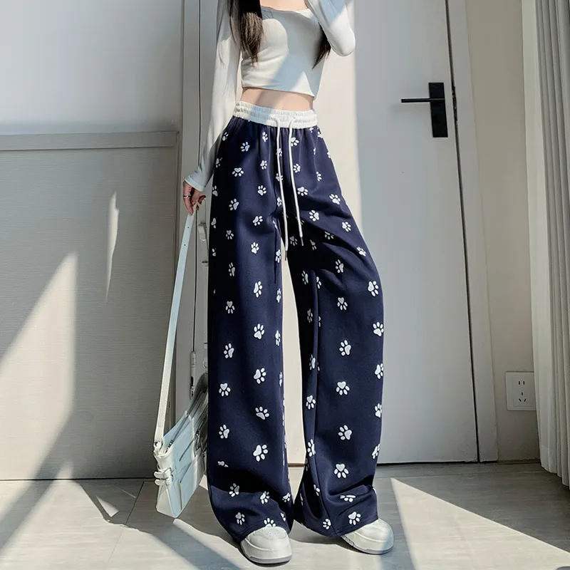 Oudifu Casual Pants Women's-6