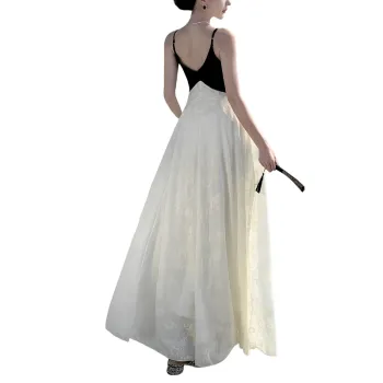 Oudifu Slip Dresses Women's Image Color