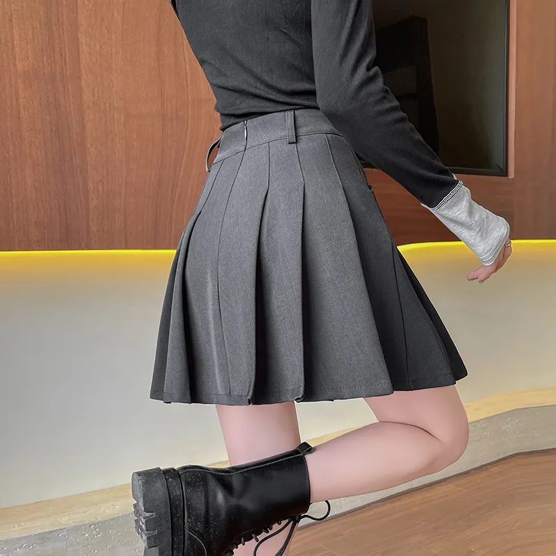 Oudifu Casual Short Skirts Women's-4