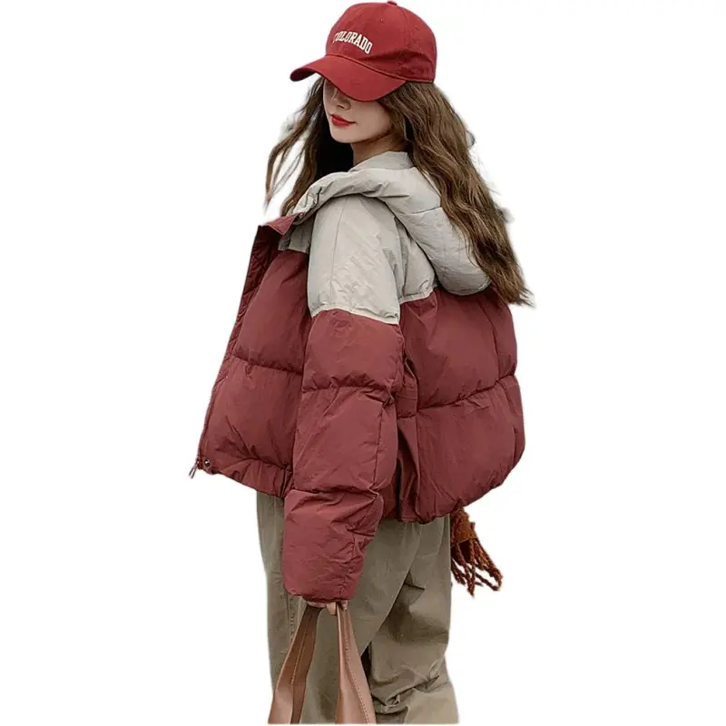 Oudifu Puffer Jackets Women's-3