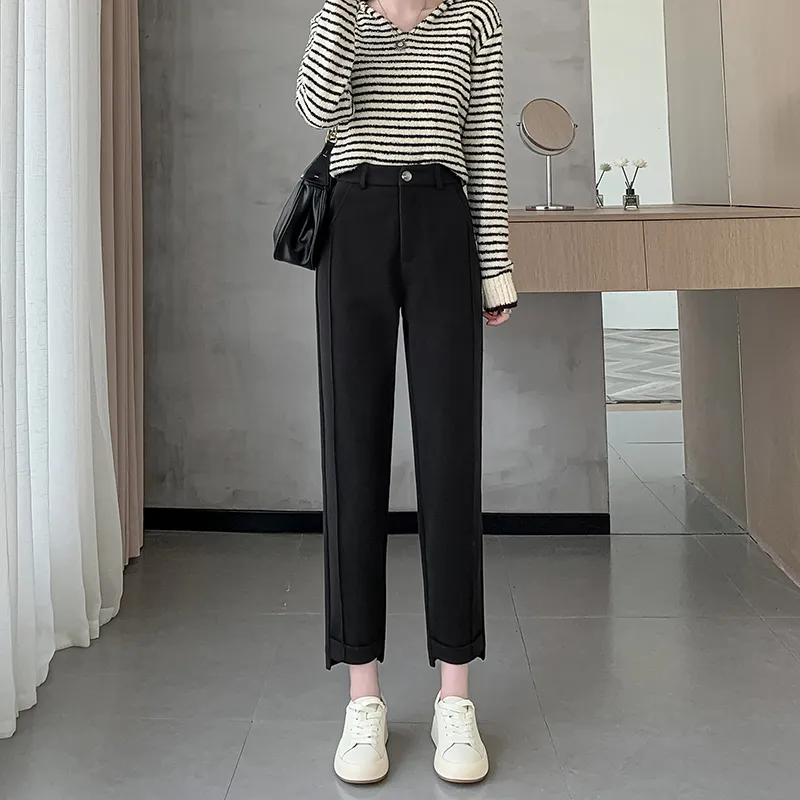 Oudifu Casual Pants Women's-2
