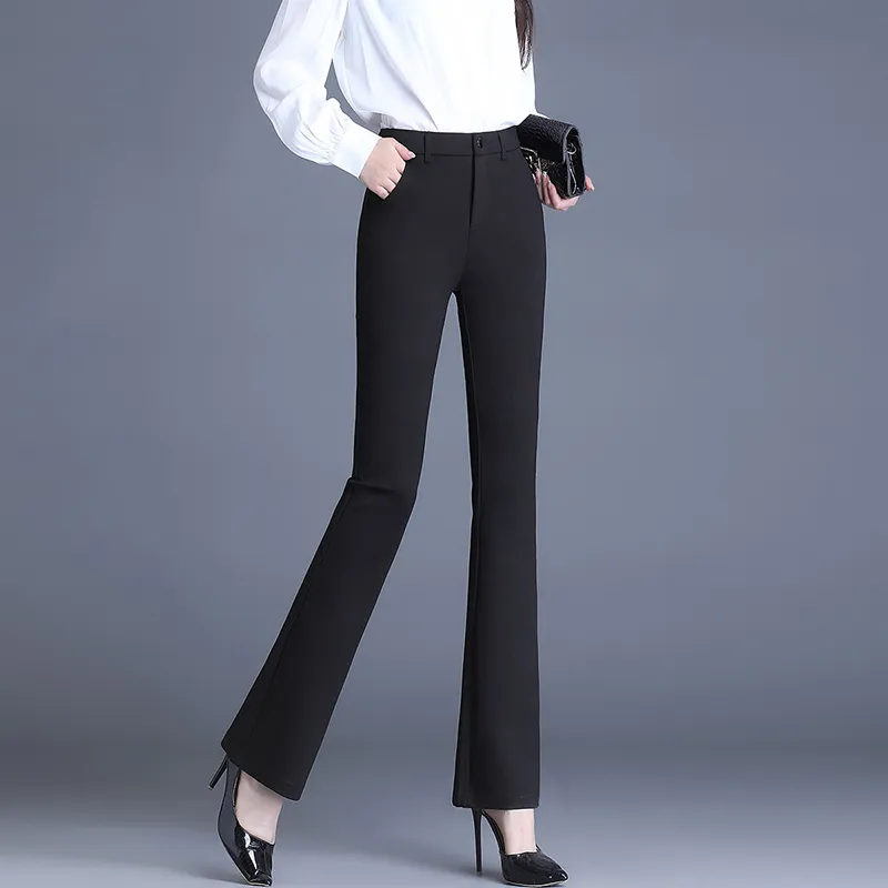 Oudifu Suit Trouser Women's Black-6