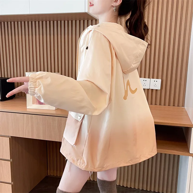 Oudifu Cropped Coats Women's-4