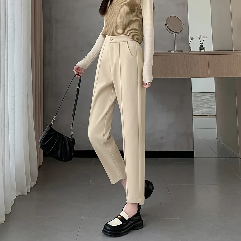 Oudifu Casual Pants Women's-6