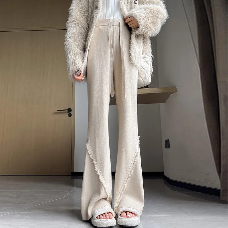 Oudifu Casual Pants Women's-2