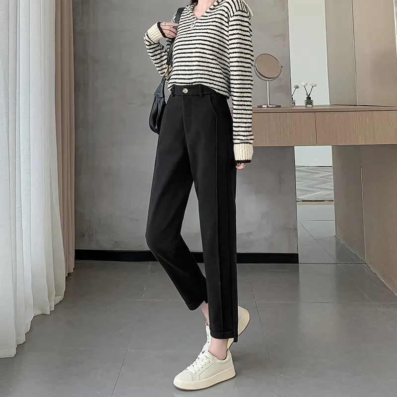 Oudifu Casual Pants Women's-4