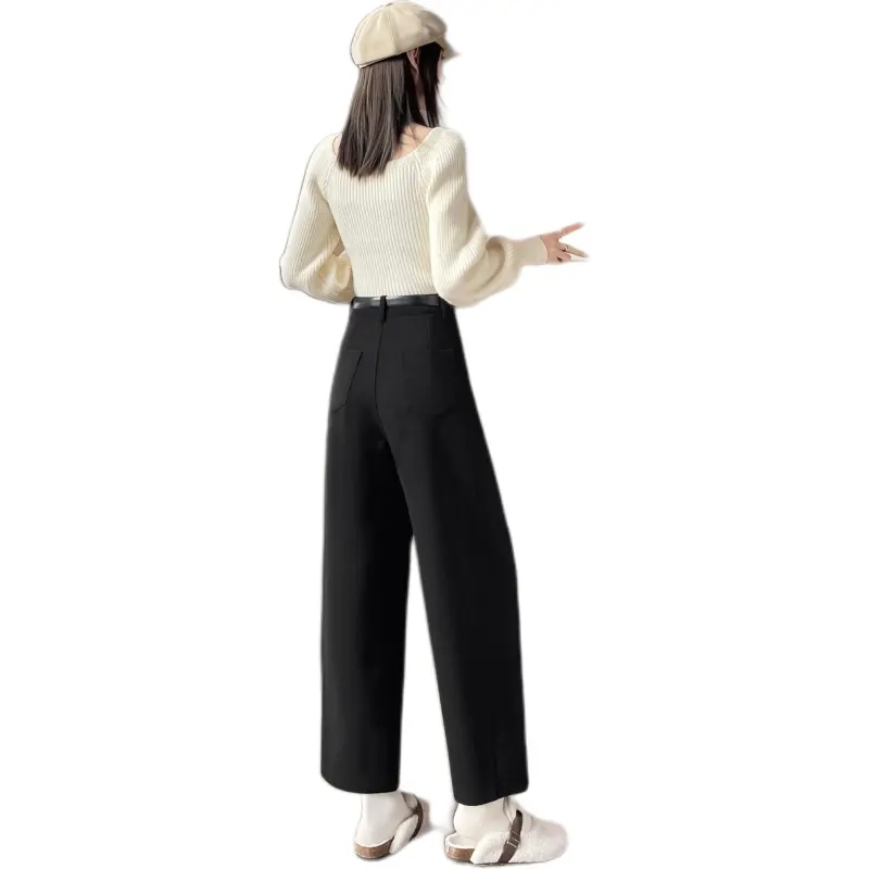 Oudifu Casual Pants Women's-2