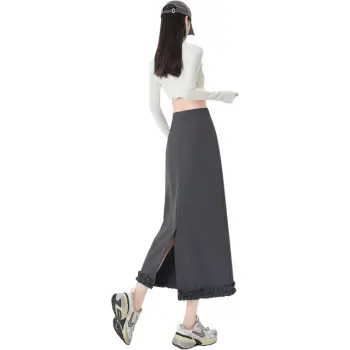 Oudifu Casual Long Skirts Women's
