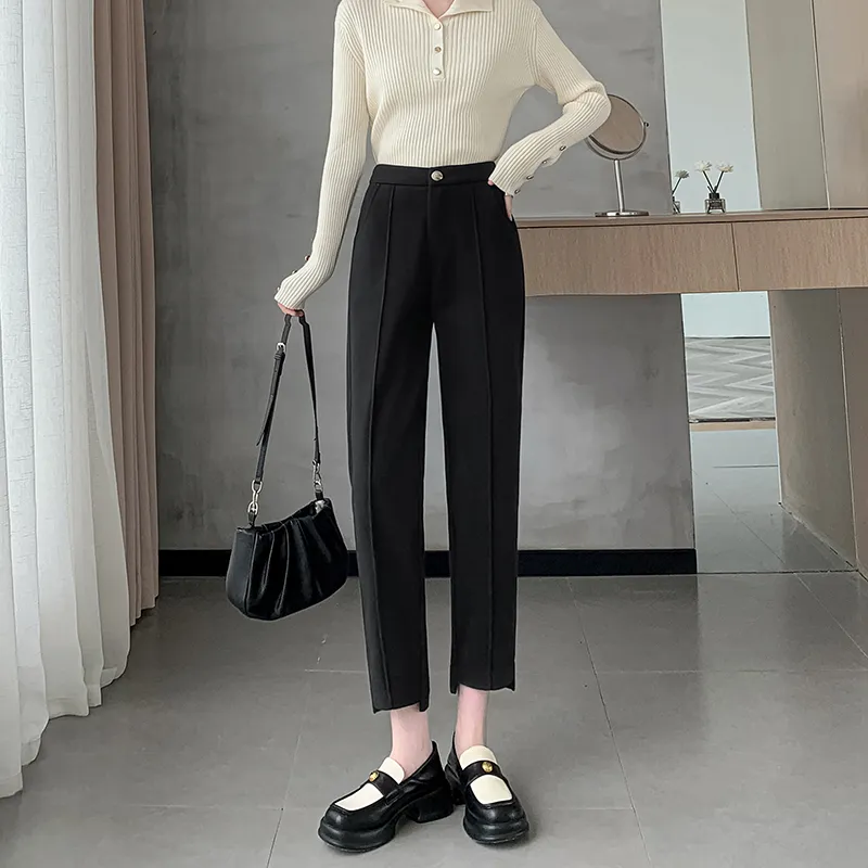 Oudifu Casual Pants Women's-2
