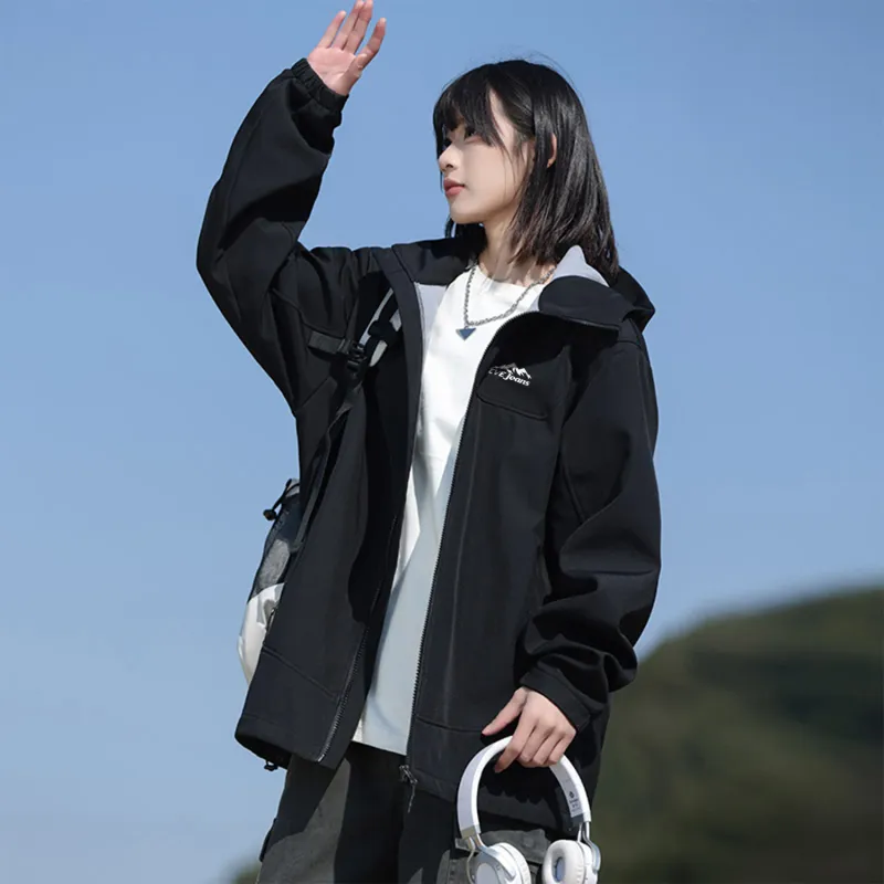 Yiwen Waterproof, Windproof, Breathable, And Thermal Windbreaker Jacket Unisex-2