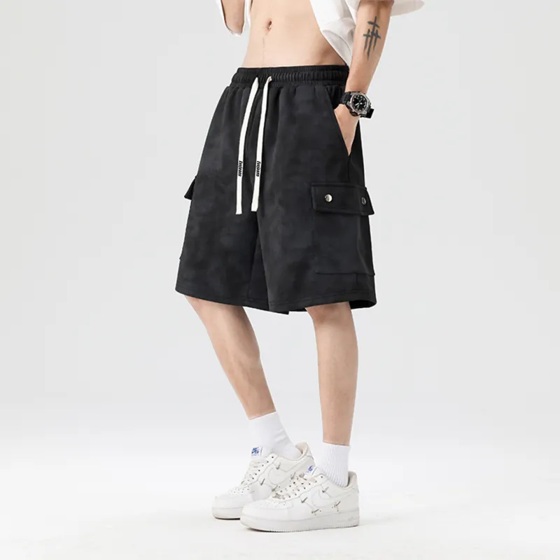 Yiwen Cargo Shorts Unisex-2