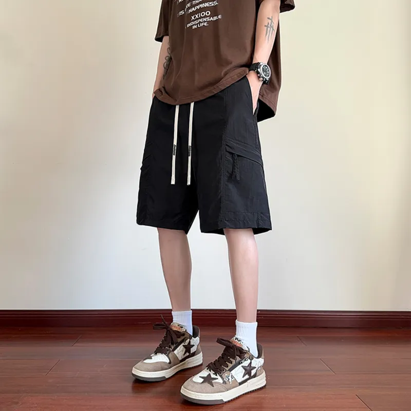 Yiwen Cargo Shorts Unisex-3