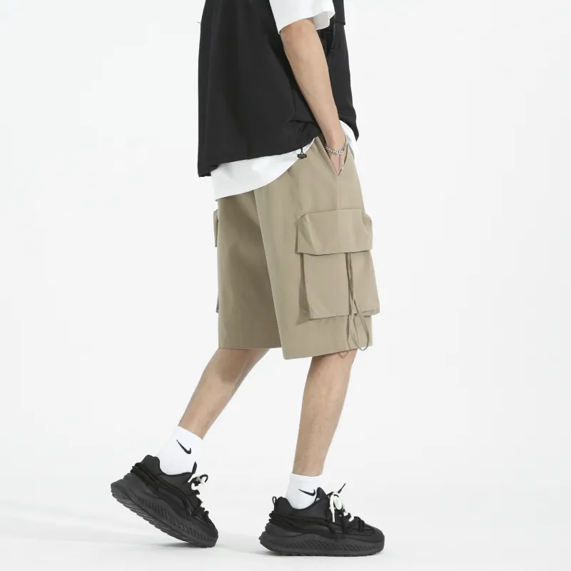Yiwen Cargo Shorts Unisex-16