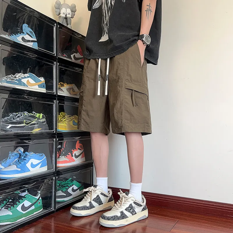 Yiwen Cargo Shorts Unisex-22