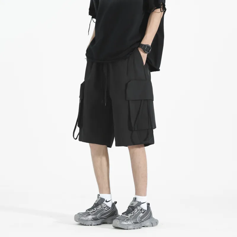 Yiwen Cargo Shorts Unisex-2