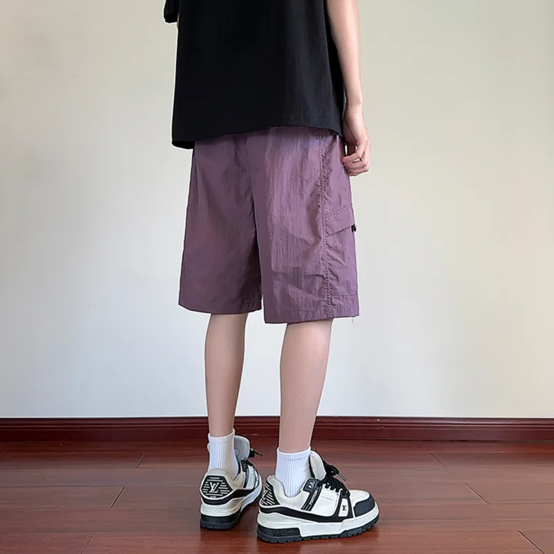 Yiwen Cargo Shorts Unisex-29