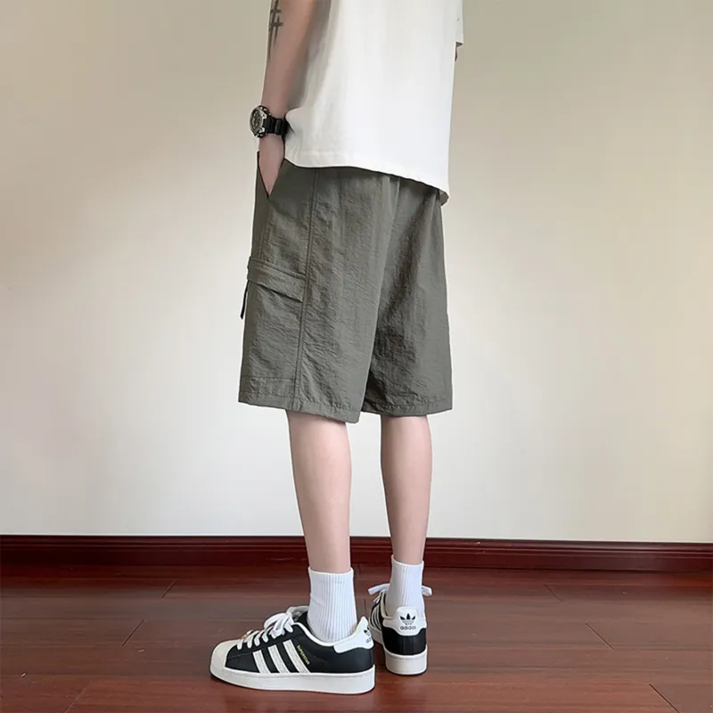 Yiwen Cargo Shorts Unisex-14