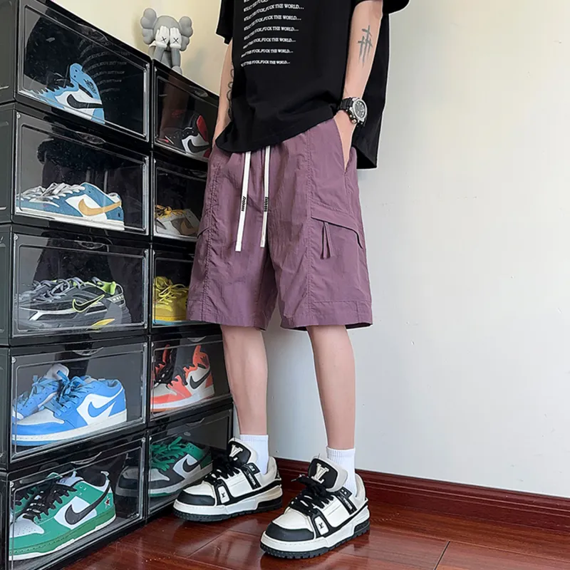 Yiwen Cargo Shorts Unisex-27