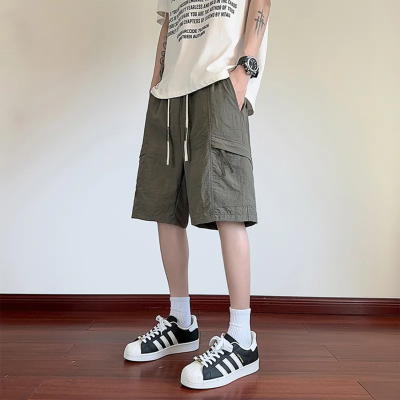 Yiwen Cargo Shorts Unisex-13