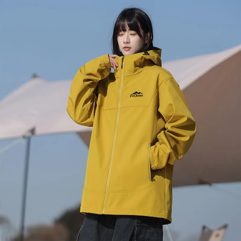 Yiwen Waterproof, Windproof, Breathable, And Thermal Windbreaker Jacket Unisex-8