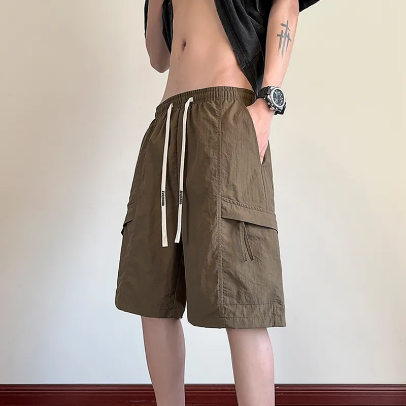 Yiwen Cargo Shorts Unisex-23