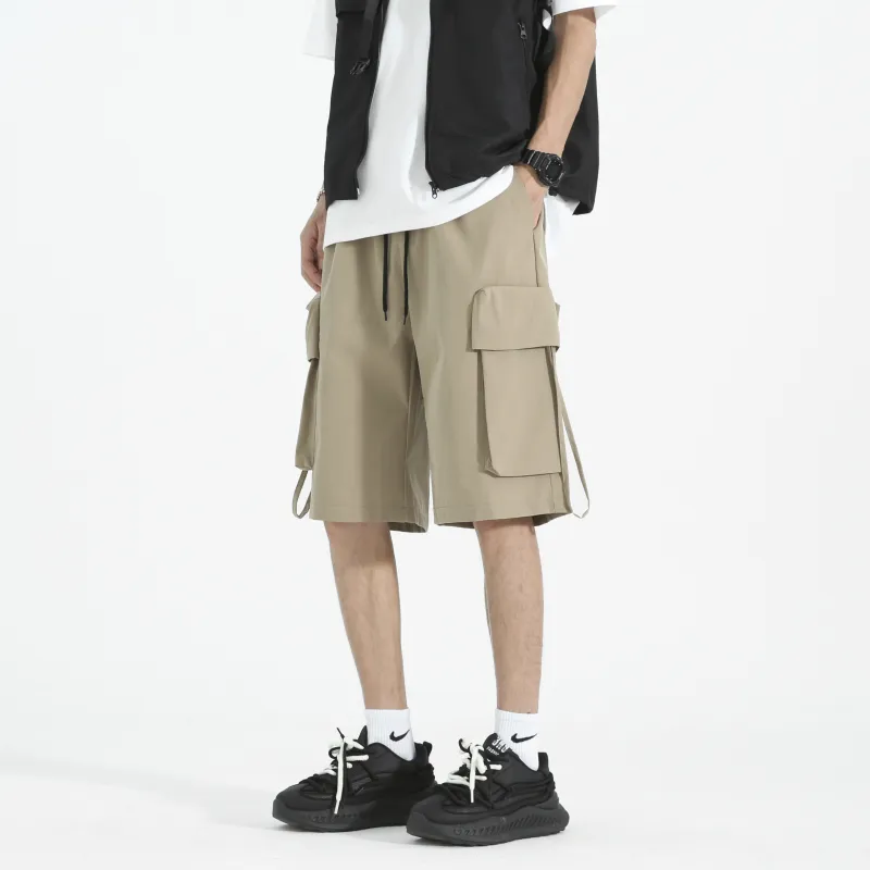 Yiwen Cargo Shorts Unisex-14