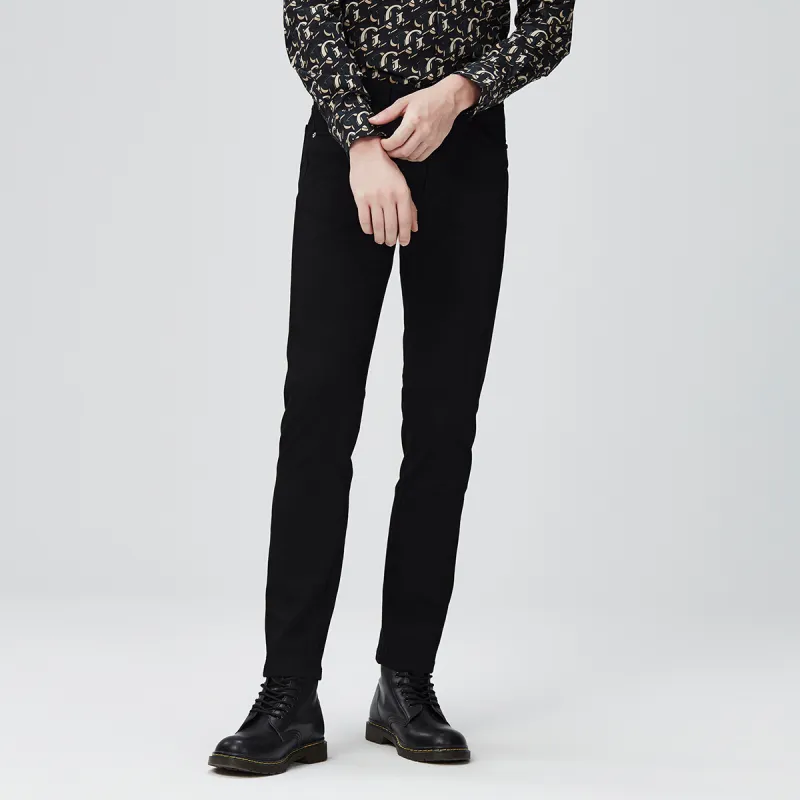 DEGAIA Jeans Men Black-4