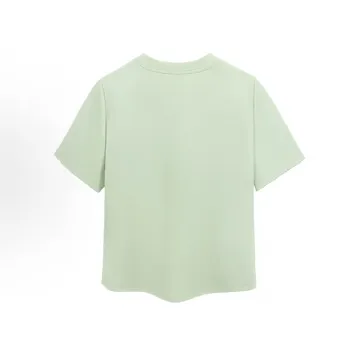 Alxnan Regular T Shirt Women's Pea Green