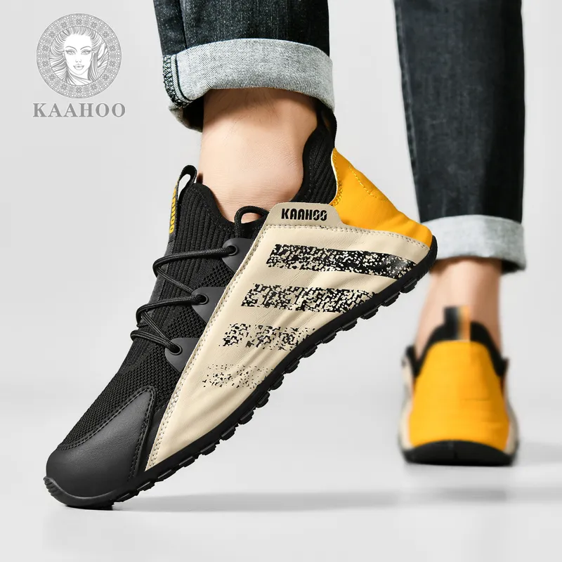 KAAHOO Anti Slip And Wear Resistant Lightweight Height Increasing Low Top Casual Shoes Unisex-10
