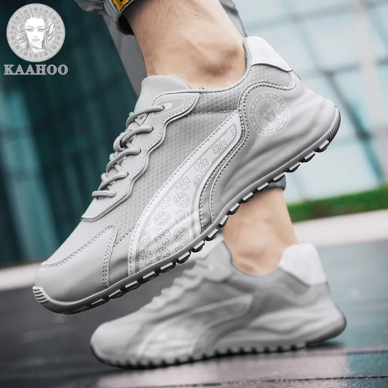 KAAHOO Cushioned Slip-Resistant Breathable Low-Top Casual Shoes Unisex-17
