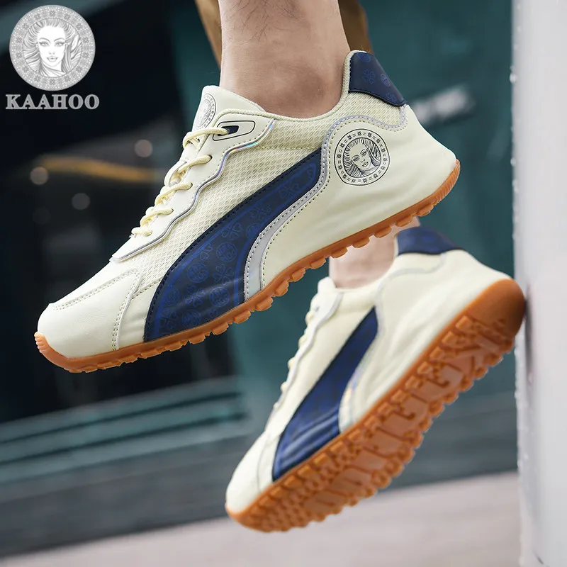 KAAHOO Cushioned Slip-Resistant Breathable Low-Top Casual Shoes Unisex-8