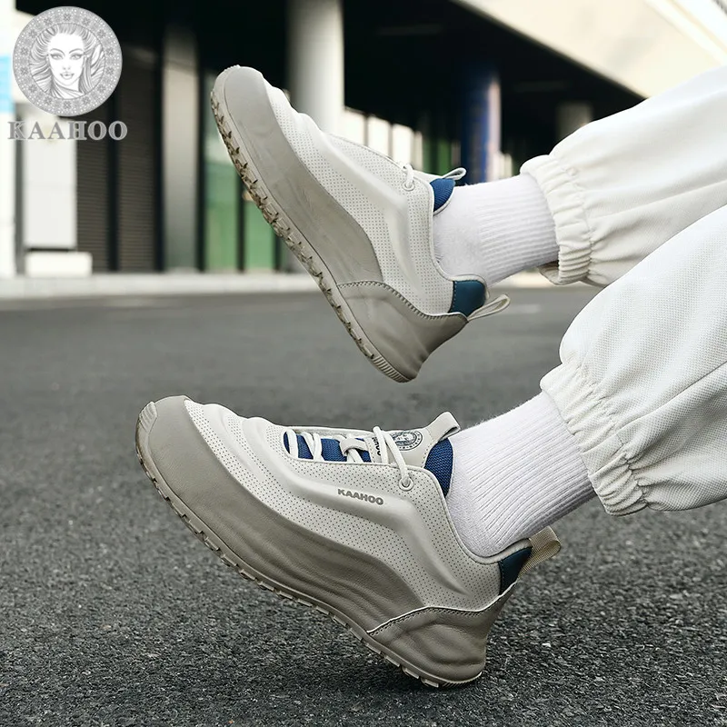 KAAHOO Slip-Resistant Breathable Low-Top Casual Shoes Unisex-5