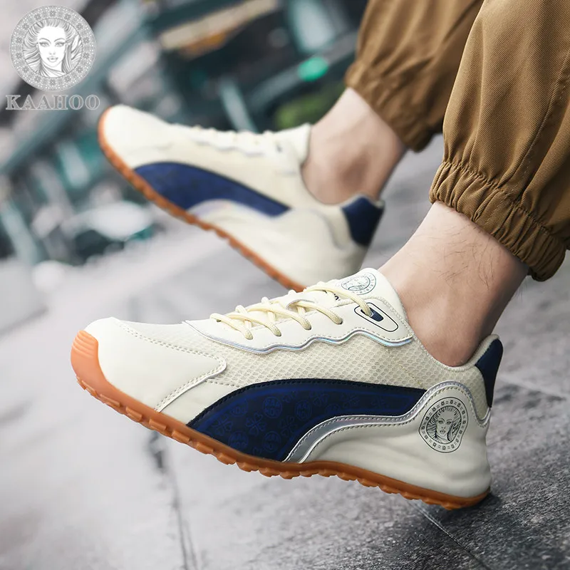 KAAHOO Cushioned Slip-Resistant Breathable Low-Top Casual Shoes Unisex-6