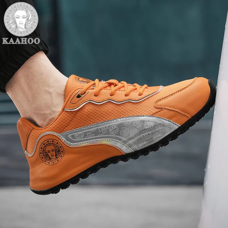 KAAHOO Cushioned Slip-Resistant Breathable Low-Top Casual Shoes Unisex-26