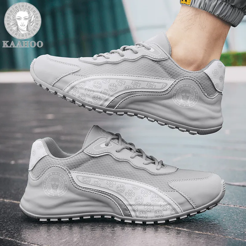 KAAHOO Cushioned Slip-Resistant Breathable Low-Top Casual Shoes Unisex-14