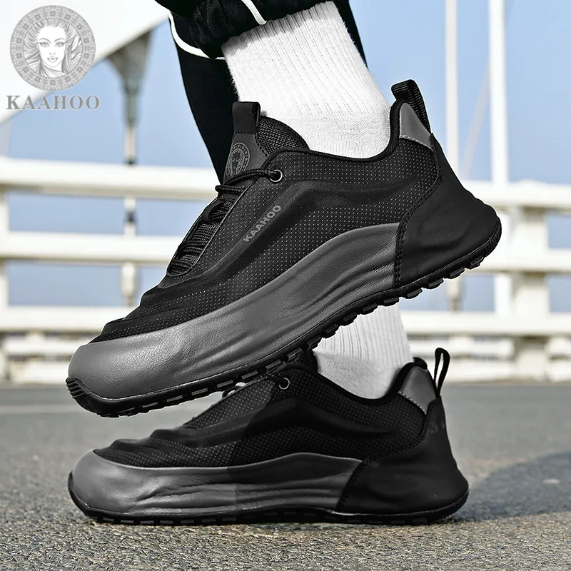 KAAHOO Slip-Resistant Breathable Low-Top Casual Shoes Unisex-13